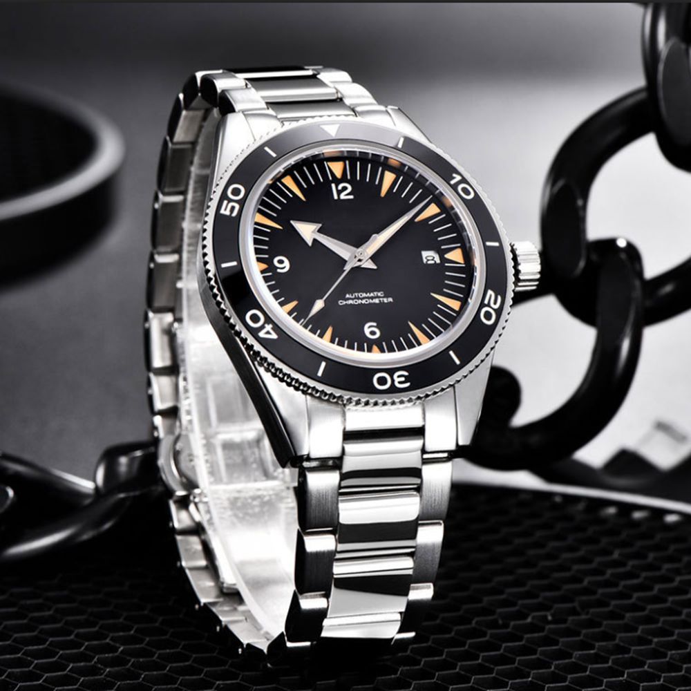 사용자 정의 로고 NH35 무브먼트 시계 10bars  - Seiko Watch Prospex 리뷰 및 가격