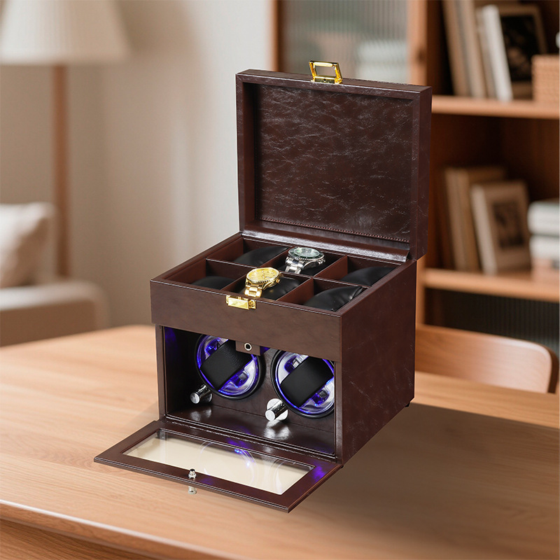 기계식 시계 자동 회전 장치, 시계 회전 보관함, 보석 - Watch Display Box 리뷰 및 가격